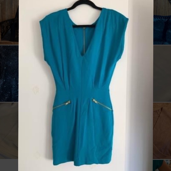 Turquoise dress (French Connection) - Picture 1 of 4